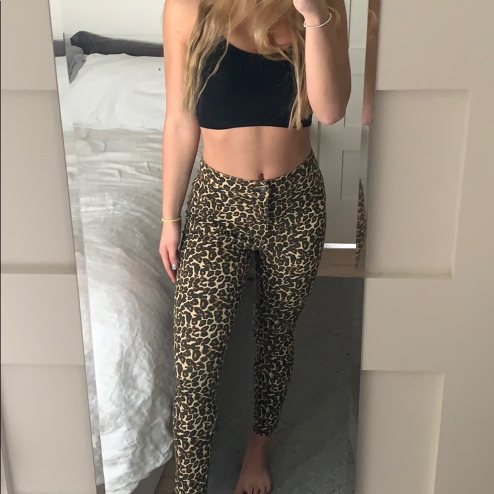 Free People printed jeans